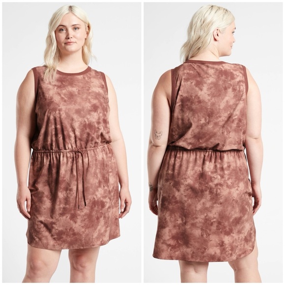 Athleta Tie-Dye Sleeveless Romper - Picture 1 of 8